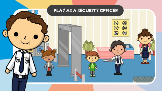 اسکرین شات 3 بازی Lila's World: Airport & Planes