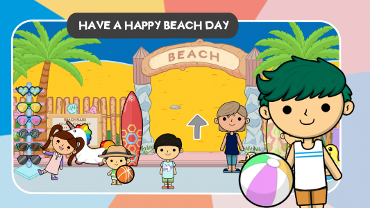 اسکرین شات 5 بازی Lila's World: Beach Holiday