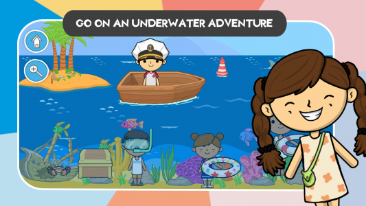 اسکرین شات 8 بازی Lila's World: Beach Holiday