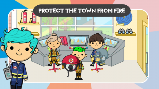 اسکرین شات 5 بازی Lila's World:Community Helpers