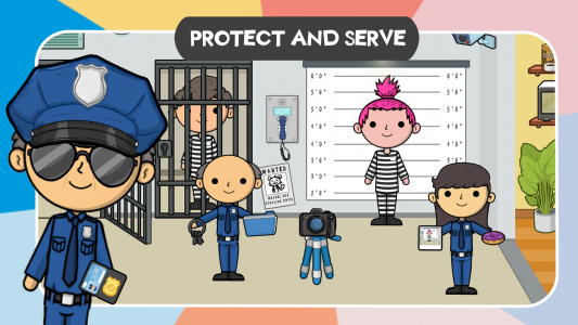 اسکرین شات 3 بازی Lila's World:Community Helpers