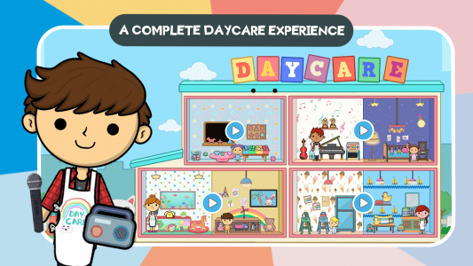 اسکرین شات بازی Lila's World: Daycare 1