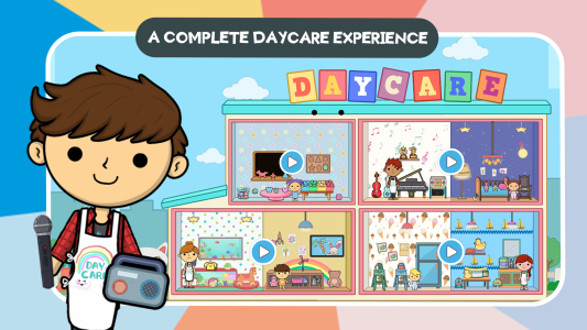 اسکرین شات 1 بازی Lila's World: Daycare