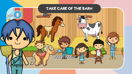 اسکرین شات 4 بازی Lila's World:Farm Animal Games
