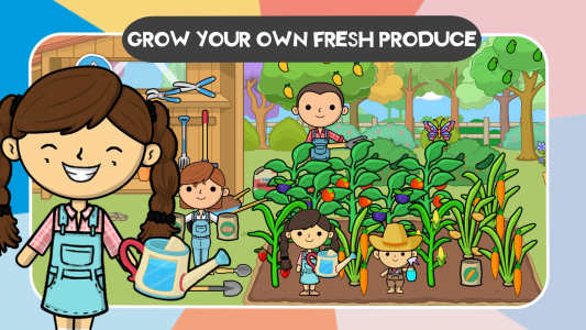 اسکرین شات 6 بازی Lila's World:Farm Animal Games