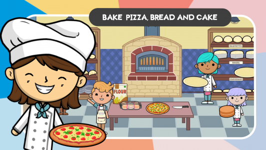 اسکرین شات 1 بازی Lila's World: Restaurant Play