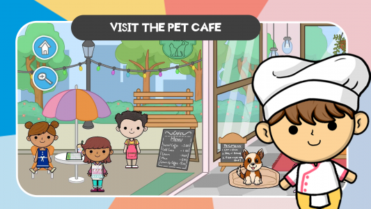 اسکرین شات 2 بازی Lila's World: Restaurant Play