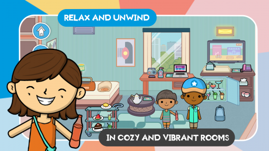 اسکرین شات 6 بازی Lila's World: Hotel Vacation