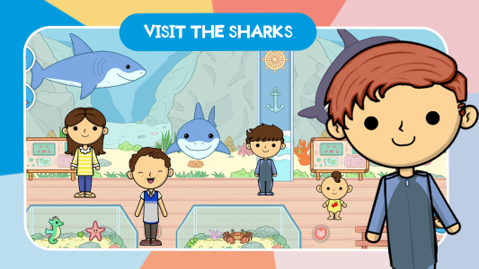 اسکرین شات 6 بازی Lila's World: Zoo Animal Games