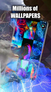 اسکرین شات برنامه Lighting Storm Live Wallpaper | Storm Wallpapers 3