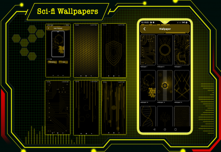 اسکرین شات 7 برنامه Circuit Launcher 2 - App lock