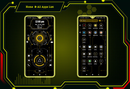 اسکرین شات برنامه Circuit Launcher 2 - App lock 3