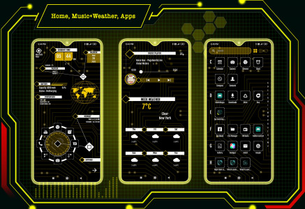 اسکرین شات 3 برنامه Modern Launcher 2023 - AppLock