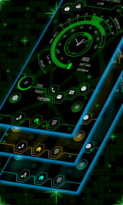 اسکرین شات 1 برنامه Strip hi-tech launcher 3