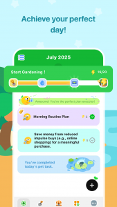 اسکرین شات 4 برنامه MeGrow: Grow Your Garden