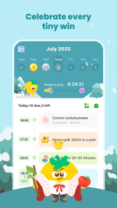 اسکرین شات 3 برنامه MeGrow: Grow Daily,Care Deeply