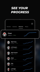 اسکرین شات 8 برنامه Lyfta: Gym Log Workout Tracker
