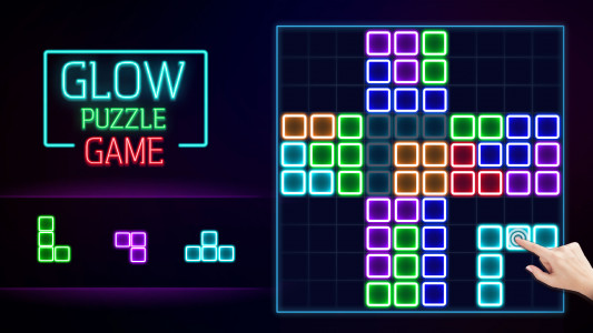 اسکرین شات بازی Glow Block Puzzle 2