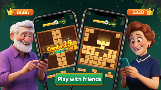 اسکرین شات 6 بازی Woodblast!