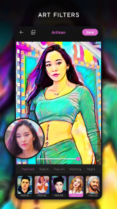 اسکرین شات 6 برنامه Artisan: Cartoon Photo Editor
