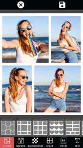 اسکرین شات 2 برنامه Photo Collage Maker & Editor