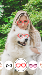 اسکرین شات 4 برنامه Face Live Camera: Face Filters