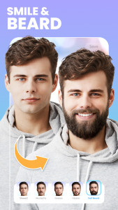 اسکرین شات 2 برنامه FaceLab Face Editor, Aging App