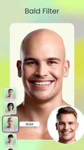 اسکرین شات برنامه FaceLab Face Editor, Aging App 6