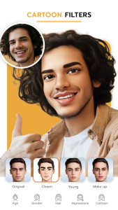 اسکرین شات 6 برنامه FaceLab - Aging Face App, Hair