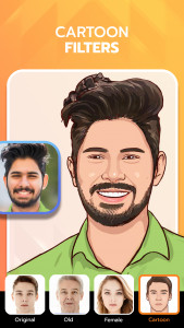 اسکرین شات 6 برنامه FaceLab Face Editor App, Aging