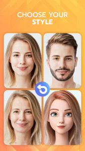 اسکرین شات 4 برنامه FaceLab Face Editor App, Aging