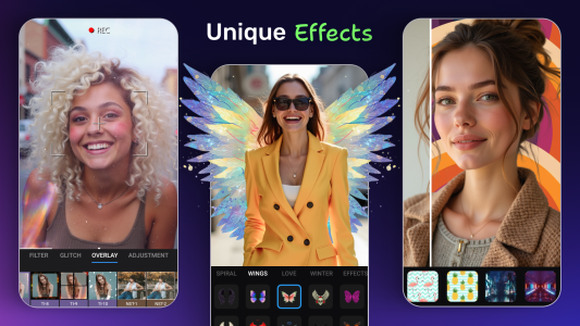 اسکرین شات 2 برنامه Photo Editor Collage: Picsa