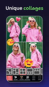 اسکرین شات 5 برنامه Photo Editor Collage: Picsa