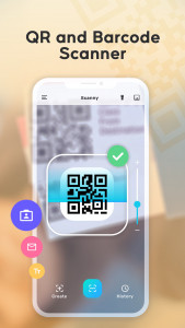 اسکرین شات برنامه QRscanner: Barcode & QR app 1