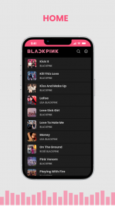 اسکرین شات برنامه BlackPink Lyrics & Song 6