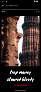 اسکرین شات 7 برنامه Freestyle Rap