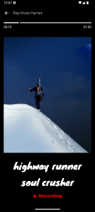 اسکرین شات 4 برنامه Freestyle Rap