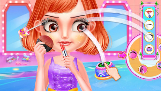 اسکرین شات برنامه Baby Girl Salon Makeover Game 3