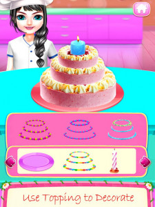 اسکرین شات بازی Real Cake Making Bake Decorate, Cooking Games 2020 4