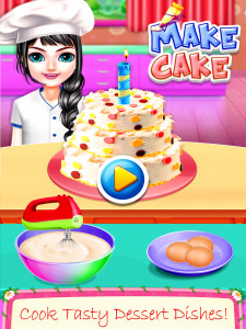 اسکرین شات بازی Real Cake Making Bake Decorate 1