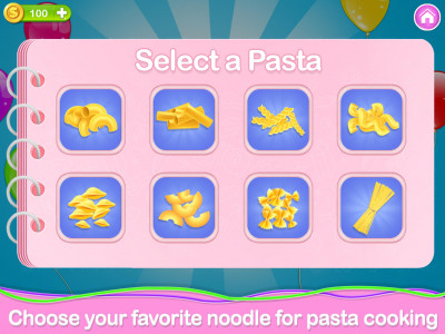 اسکرین شات برنامه Pasta food Maker Cooking game for Kids 6