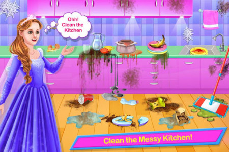 اسکرین شات بازی Princess House Cleaning - Dream Home Cleanup Game 3