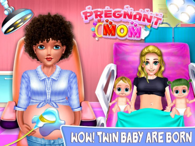 اسکرین شات بازی Pregnant Mom & Baby Twins Newborn Care Nursery 7