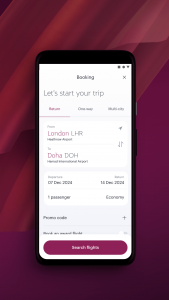 اسکرین شات برنامه Qatar Airways 6