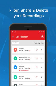 اسکرین شات برنامه Call Recorder - Auto Recording 2