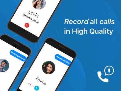 اسکرین شات برنامه Call Recorder - Auto Recording 1