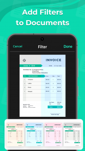 اسکرین شات 5 برنامه Camcard Document & PDF Scanner
