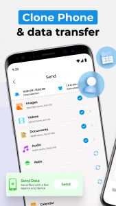 اسکرین شات 1 برنامه Clone Phone - Phone Switch