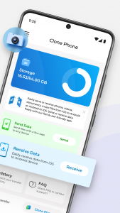 اسکرین شات 2 برنامه Clone Phone - Phone Switch