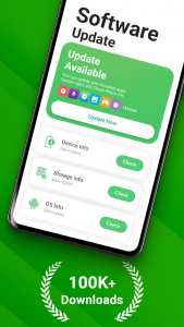 اسکرین شات 2 برنامه Update Phone Software & Apps